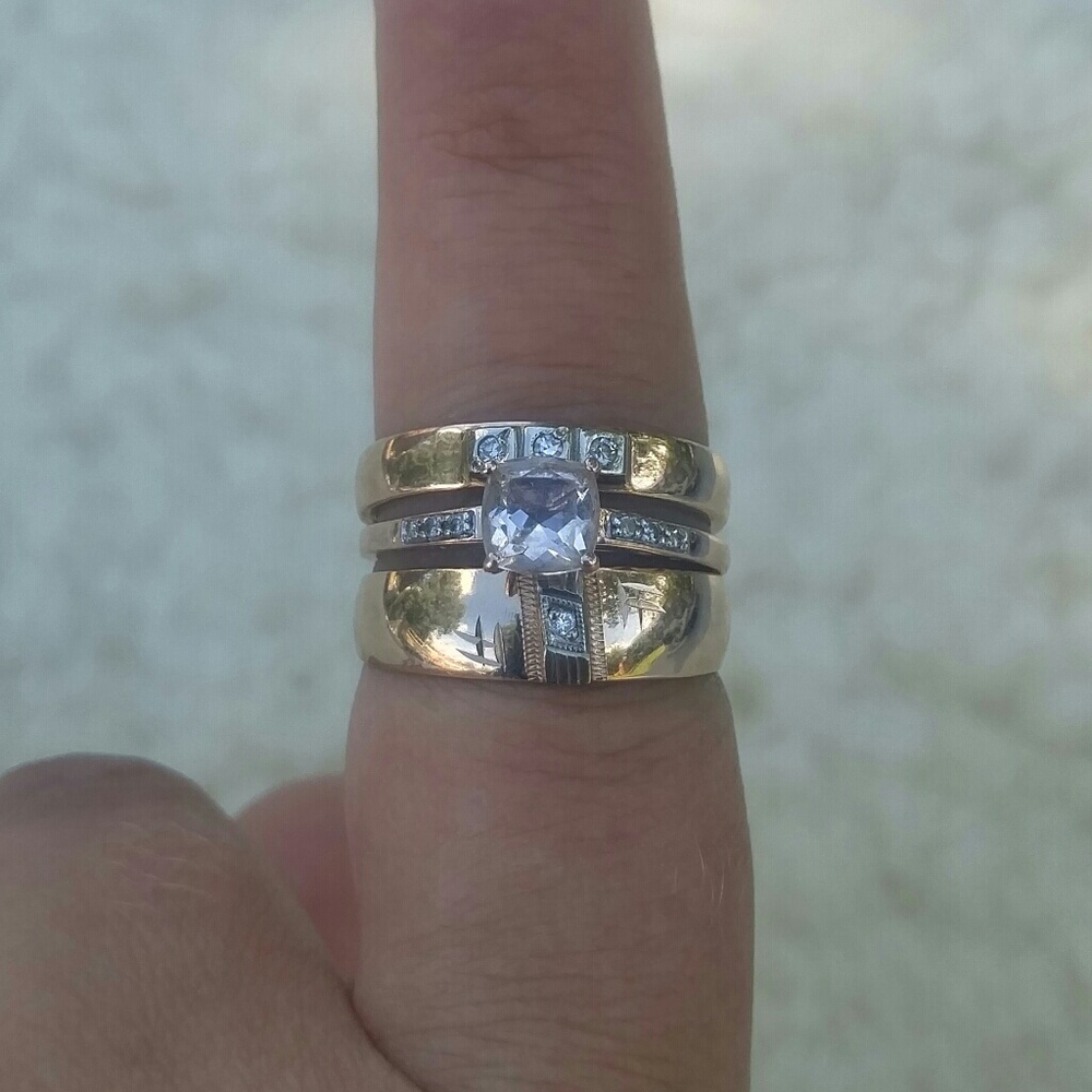 14k rose gold ring/band - Picture 5 of 5